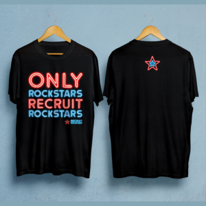 Create a supercool Rockstars t-shirt  | Diseño de Camiseta por Souvik Roy (Alex Pro)