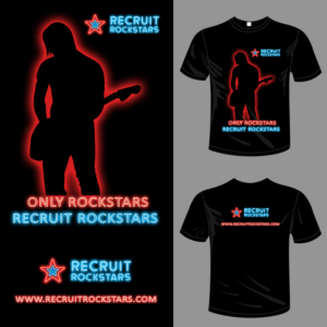 Diseño de Camiseta por Ashley Erasmus para Recruit Rockstars | Diseño #18447870