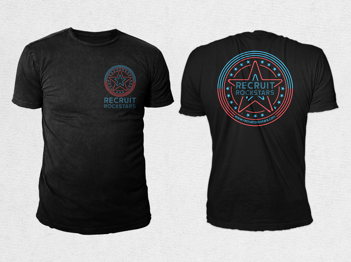 T-Shirt-Design von D'Mono für Recruit Rockstars | Design #18474696