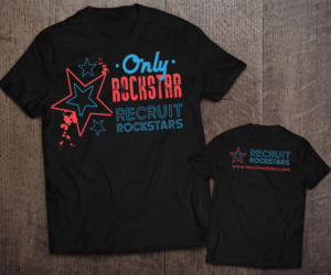Diseño de Camiseta por FigliaPerduta para Recruit Rockstars | Diseño #18431404