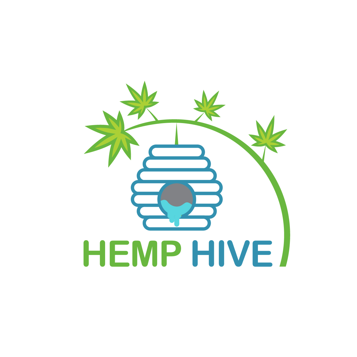Logo Design by Den Choky for HempHive.co | Design #18621714