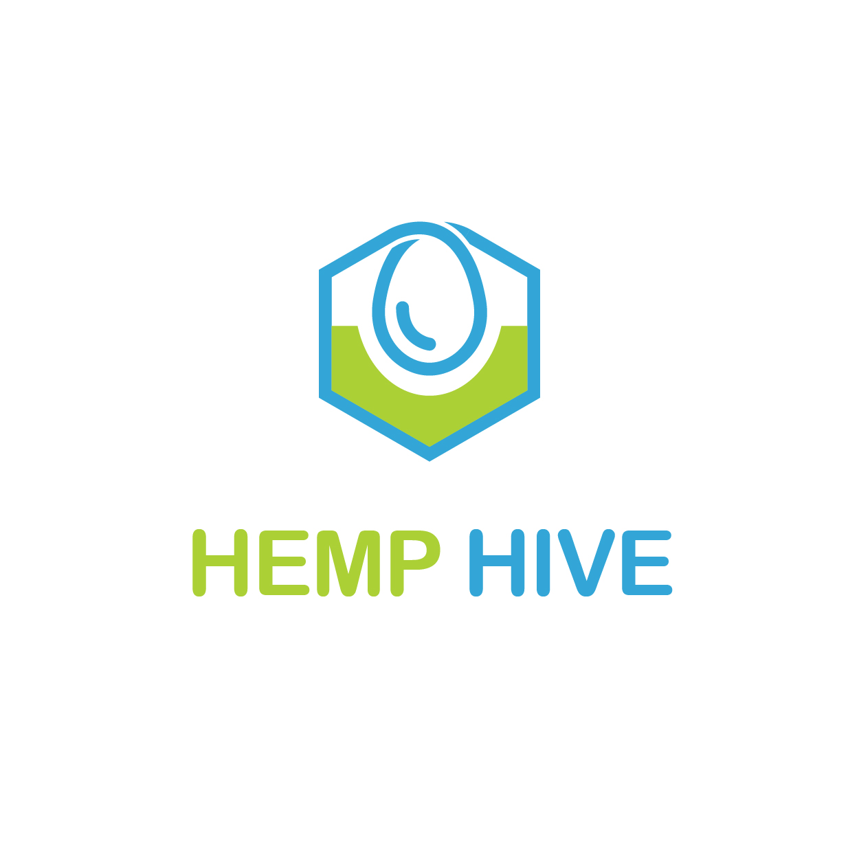 Logo Design by Den Choky for HempHive.co | Design #18646194