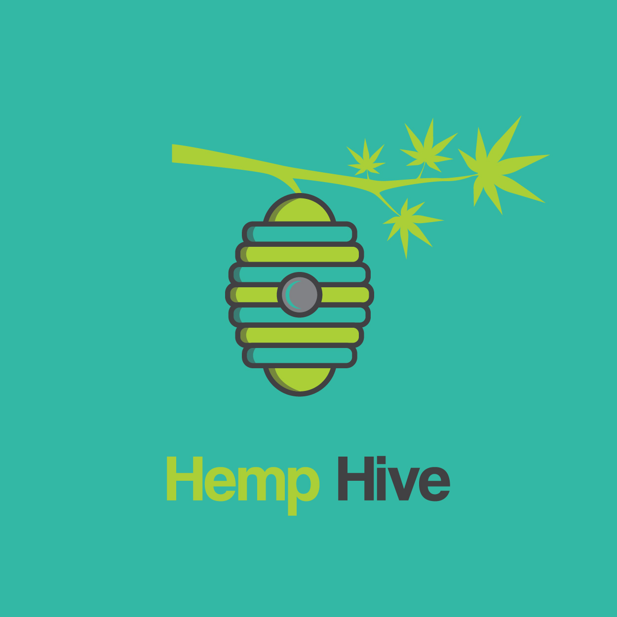 Logo Design by Den Choky for HempHive.co | Design #18659507