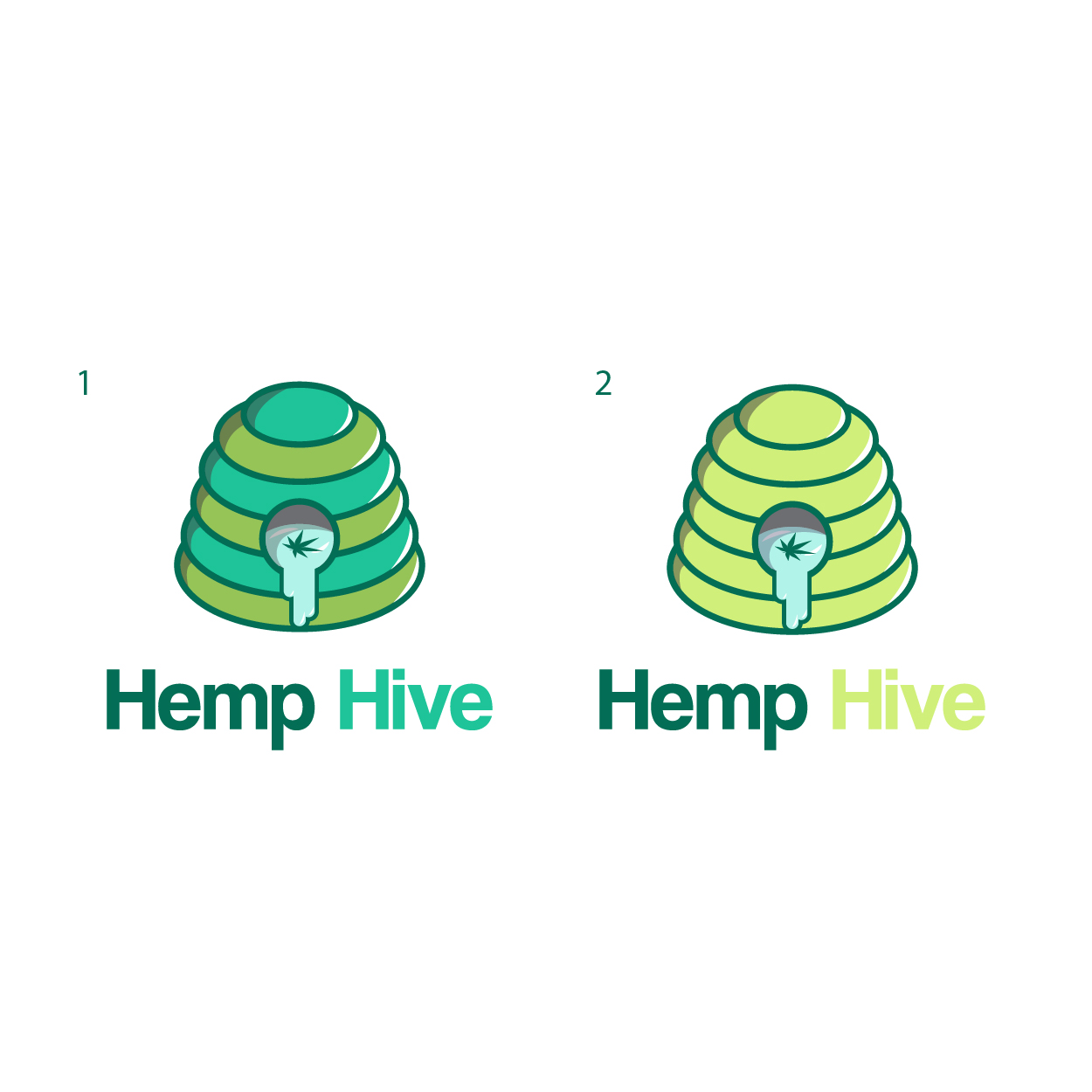 Logo Design by Den Choky for HempHive.co | Design #18667079