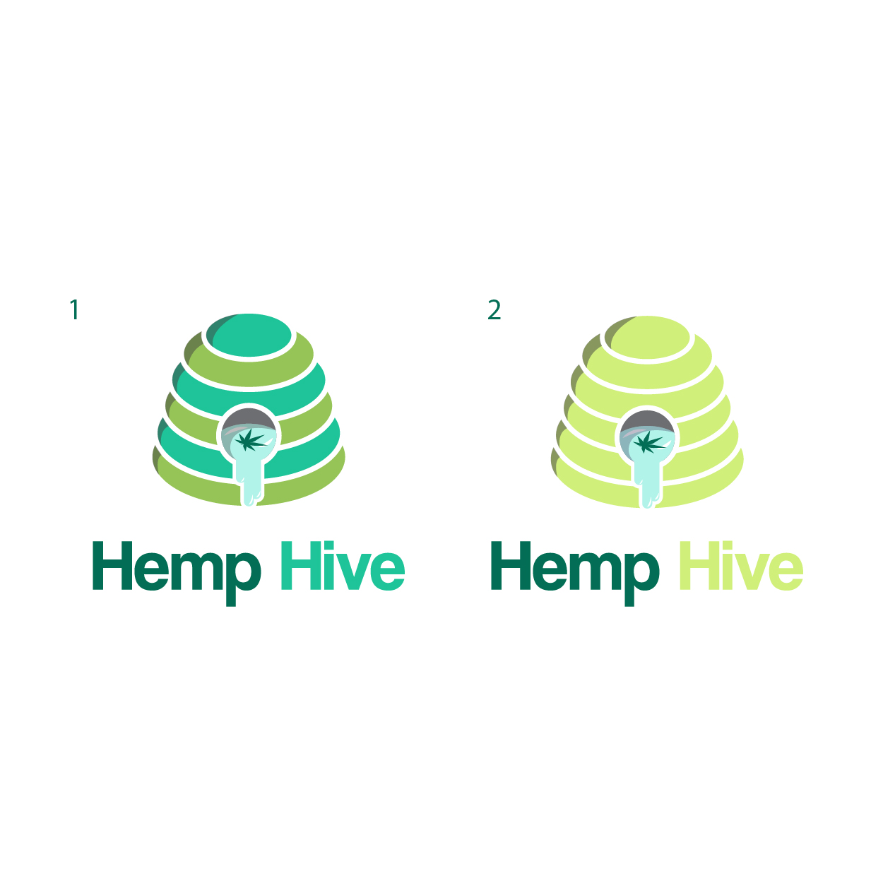 Logo Design by Den Choky for HempHive.co | Design #18667157