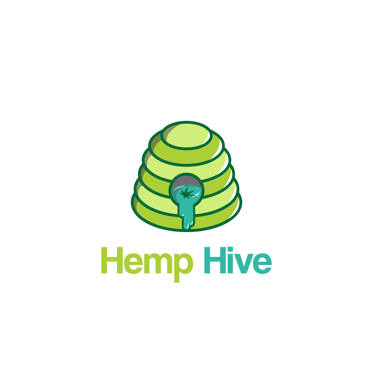 Logo Design by Den Choky for HempHive.co | Design #18675189