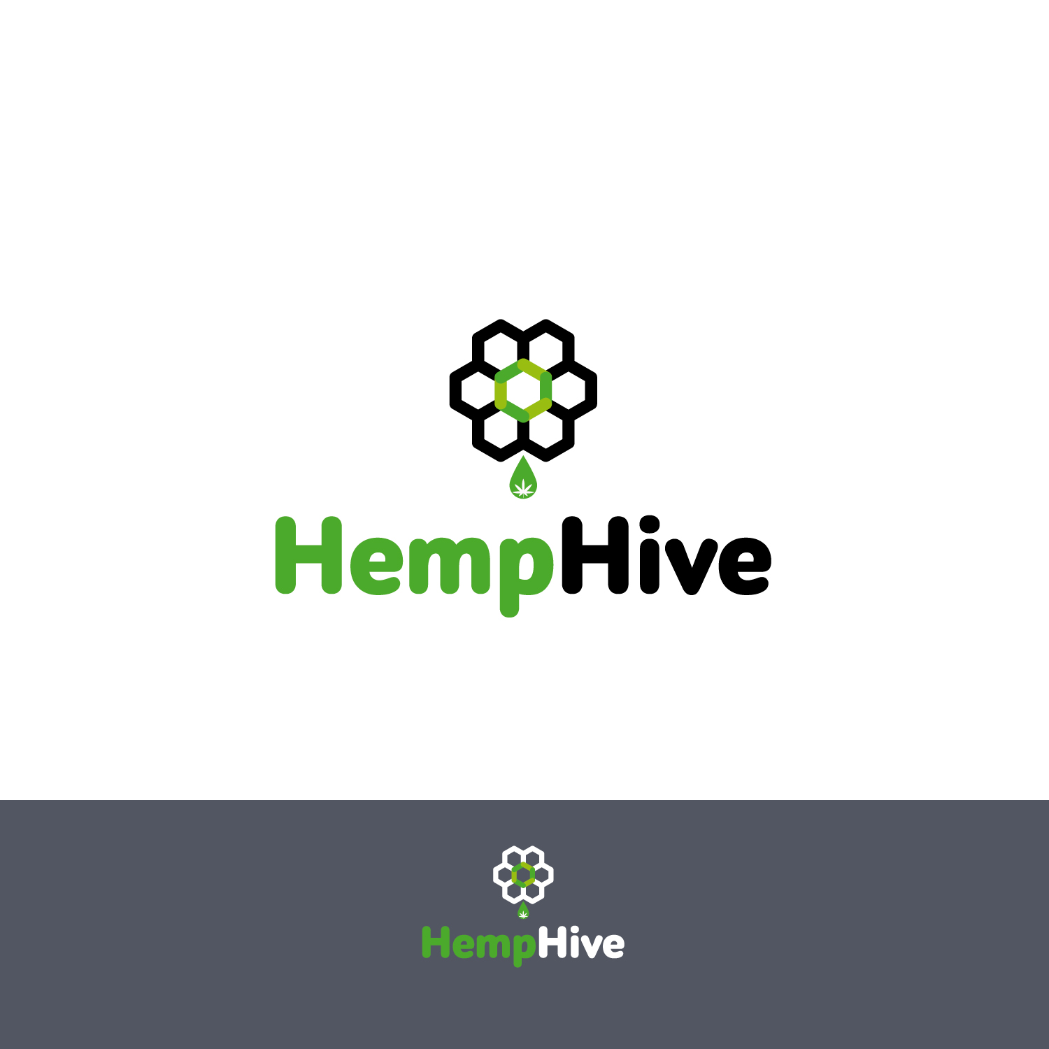 Diseño de Logo por LaMedici para HempHive.co | Diseño #18442154
