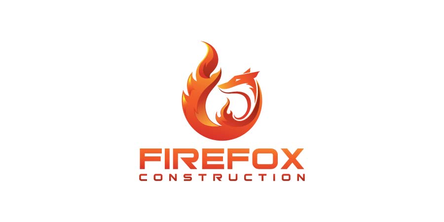 Logo Design by debdesign for FireFox Construction  | Design #18433711