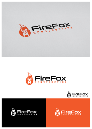 FireFox Construction  | Diseño de Logo por goranvisnjic82