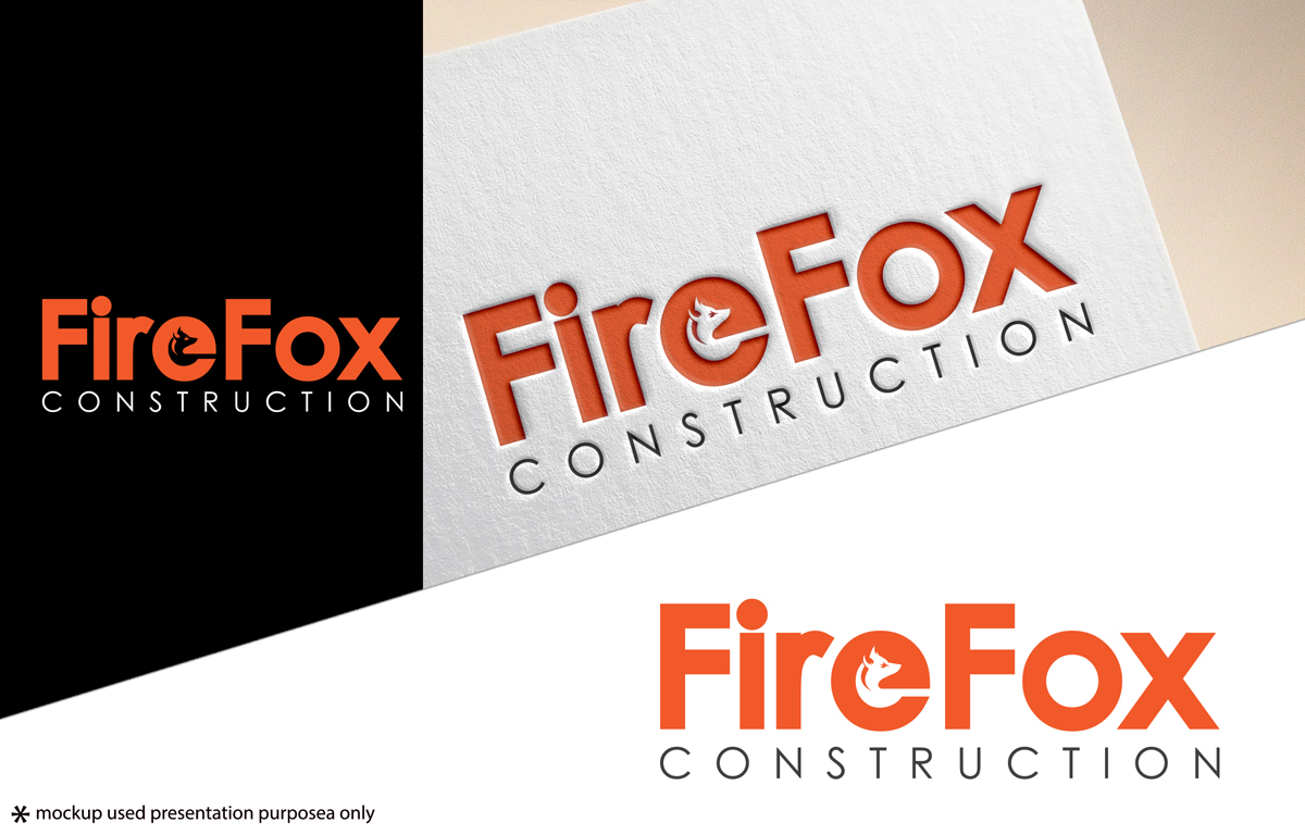 Diseño de Logo por Juli creation para FireFox Construction  | Diseño #18437829
