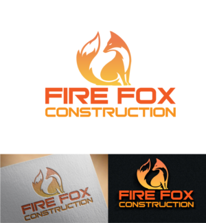 Logo Design by imyounuspathan 2 for FireFox Construction  | Design: #18433374