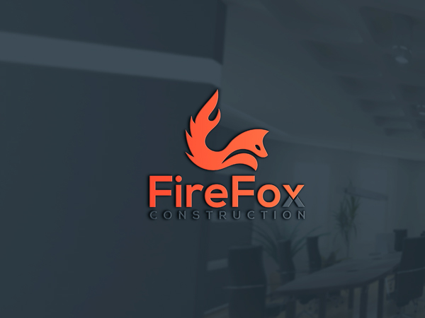 Logo Design by sponix for FireFox Construction  | Design #18433236