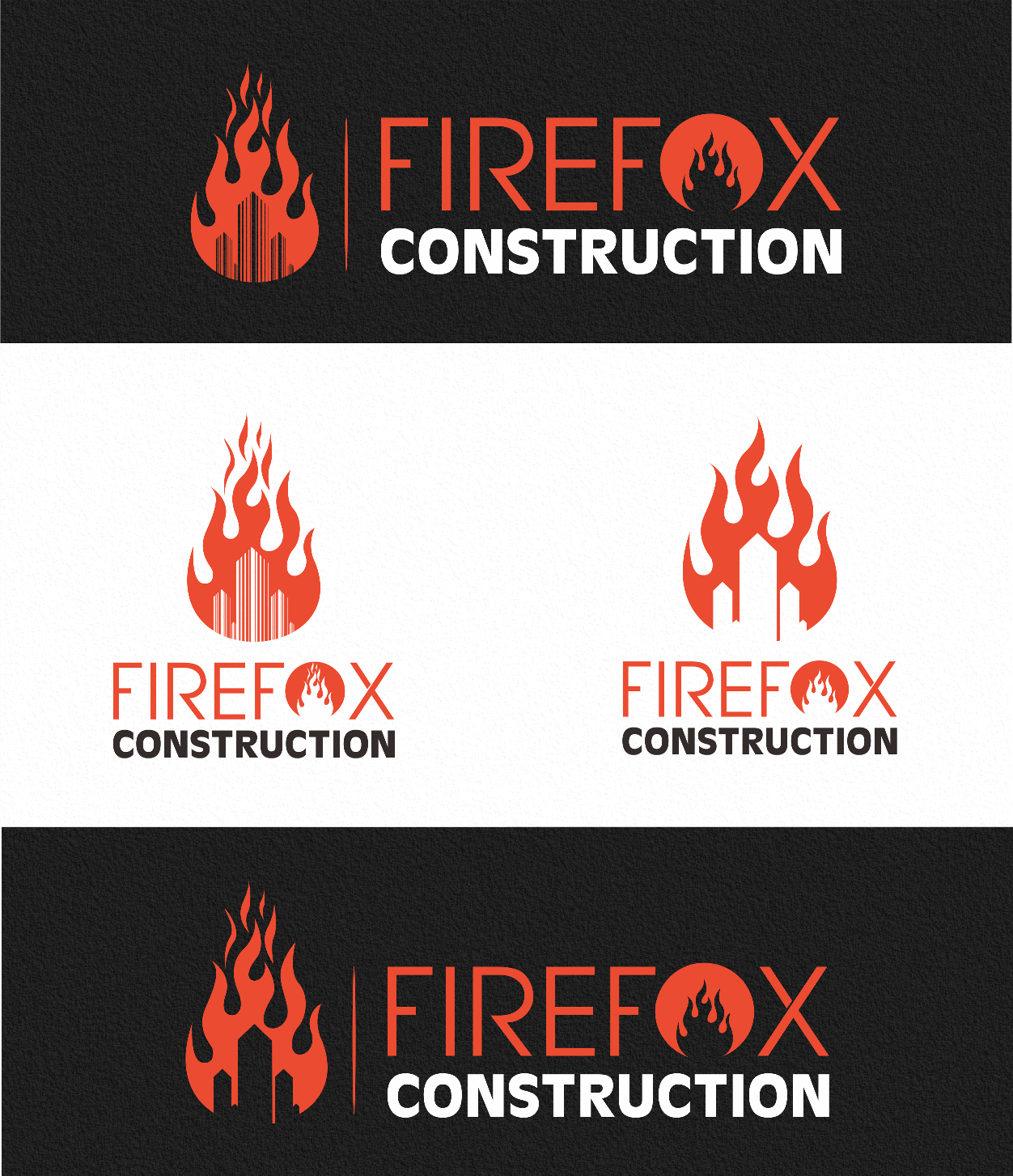 Diseño de Logo por Adeikhan para FireFox Construction  | Diseño #18434699