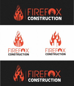 Logo Design by Adeikhan for FireFox Construction  | Design: #18434699