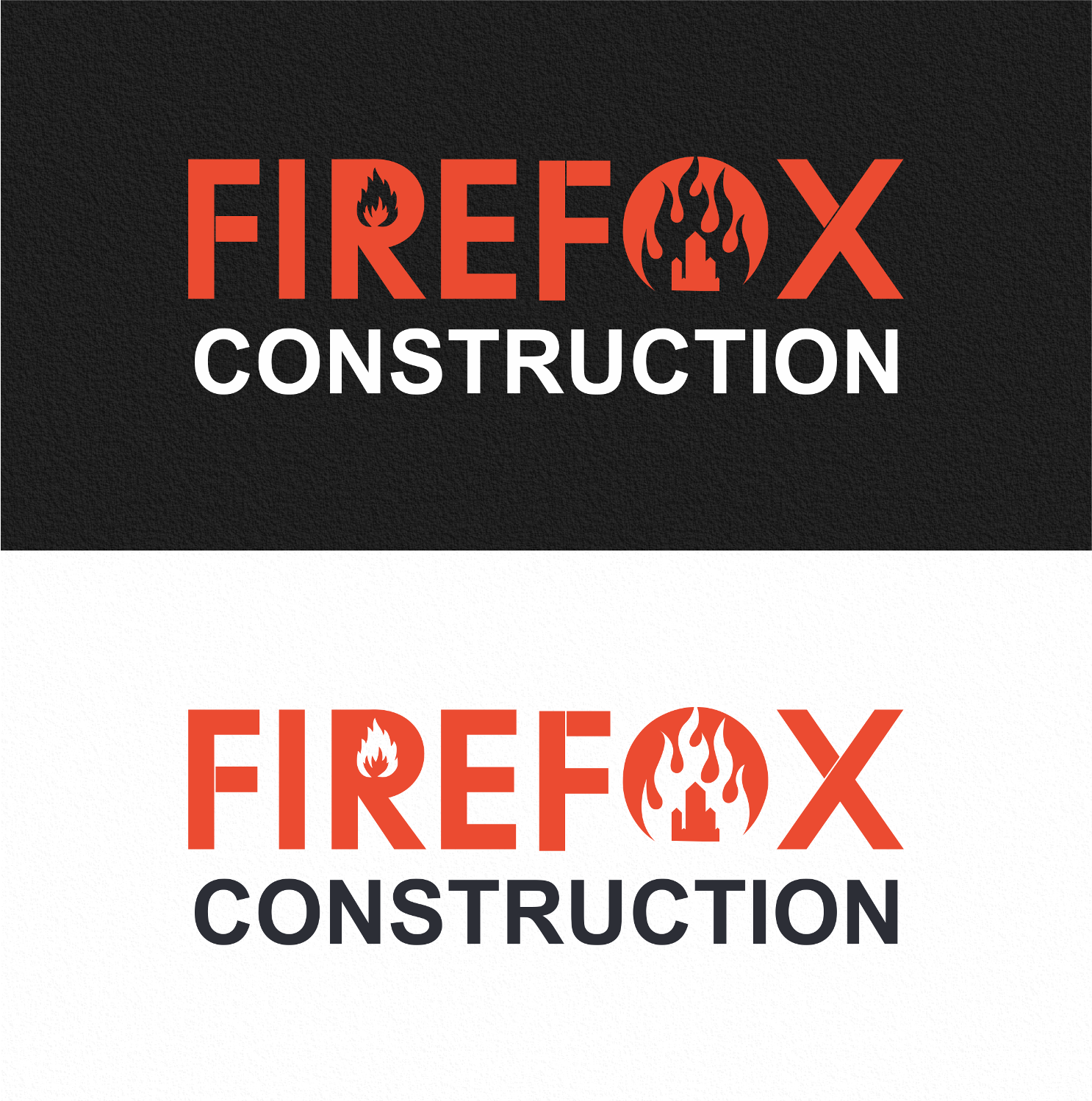 Logo Design by Adeikhan for FireFox Construction  | Design #18442607