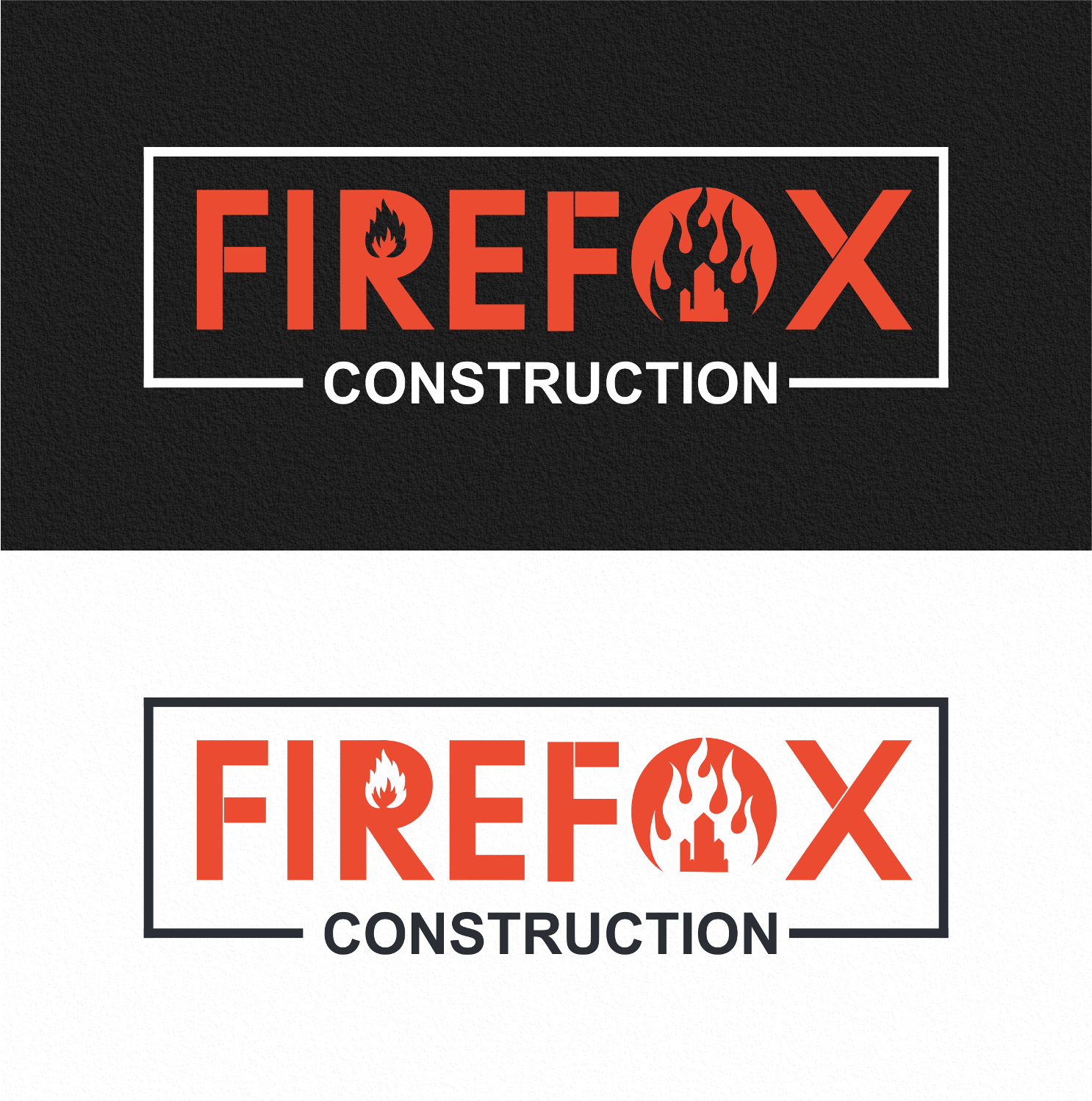 Logo Design by Adeikhan for FireFox Construction  | Design #18444490
