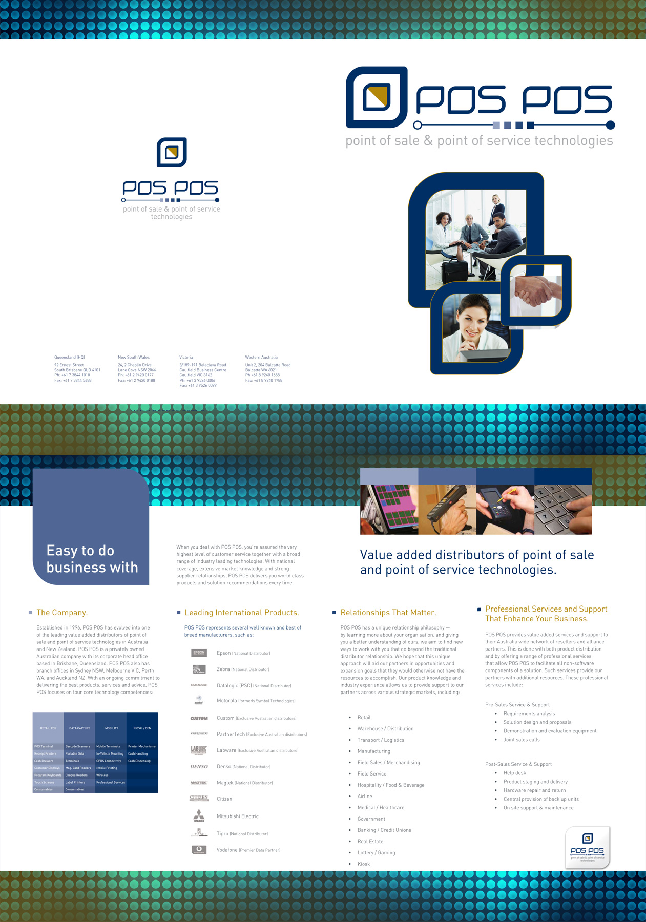 Brochure Design by LFS Designs for POS POS | Design #55334
