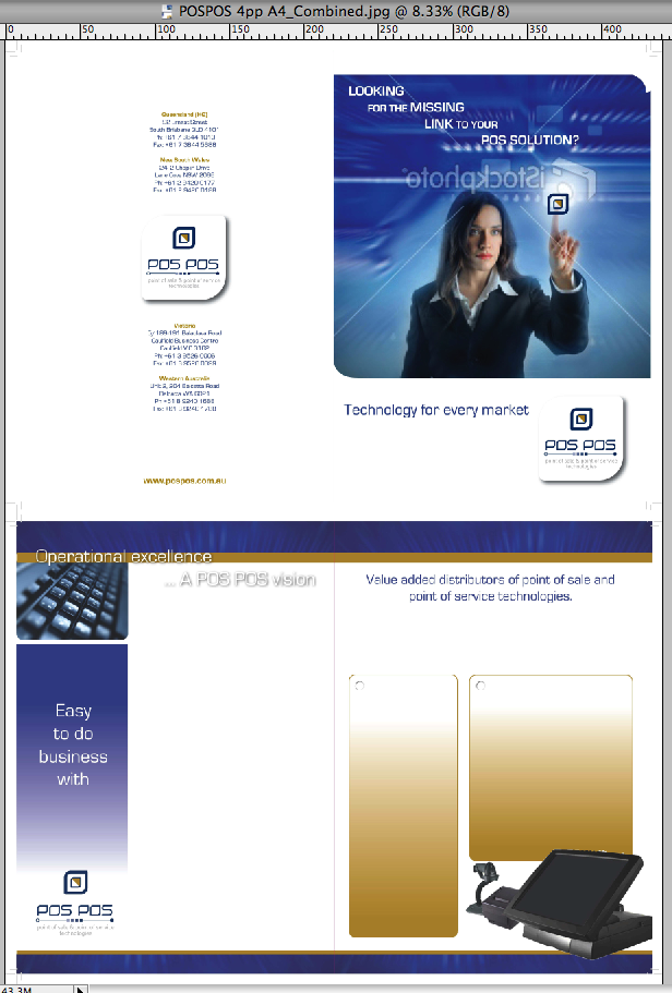 Brochure Design by Effective Art Boutique for POS POS | Design #49351