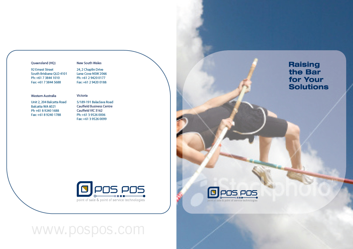 Brochure Design by Matthew Cottam for POS POS | Design #49105