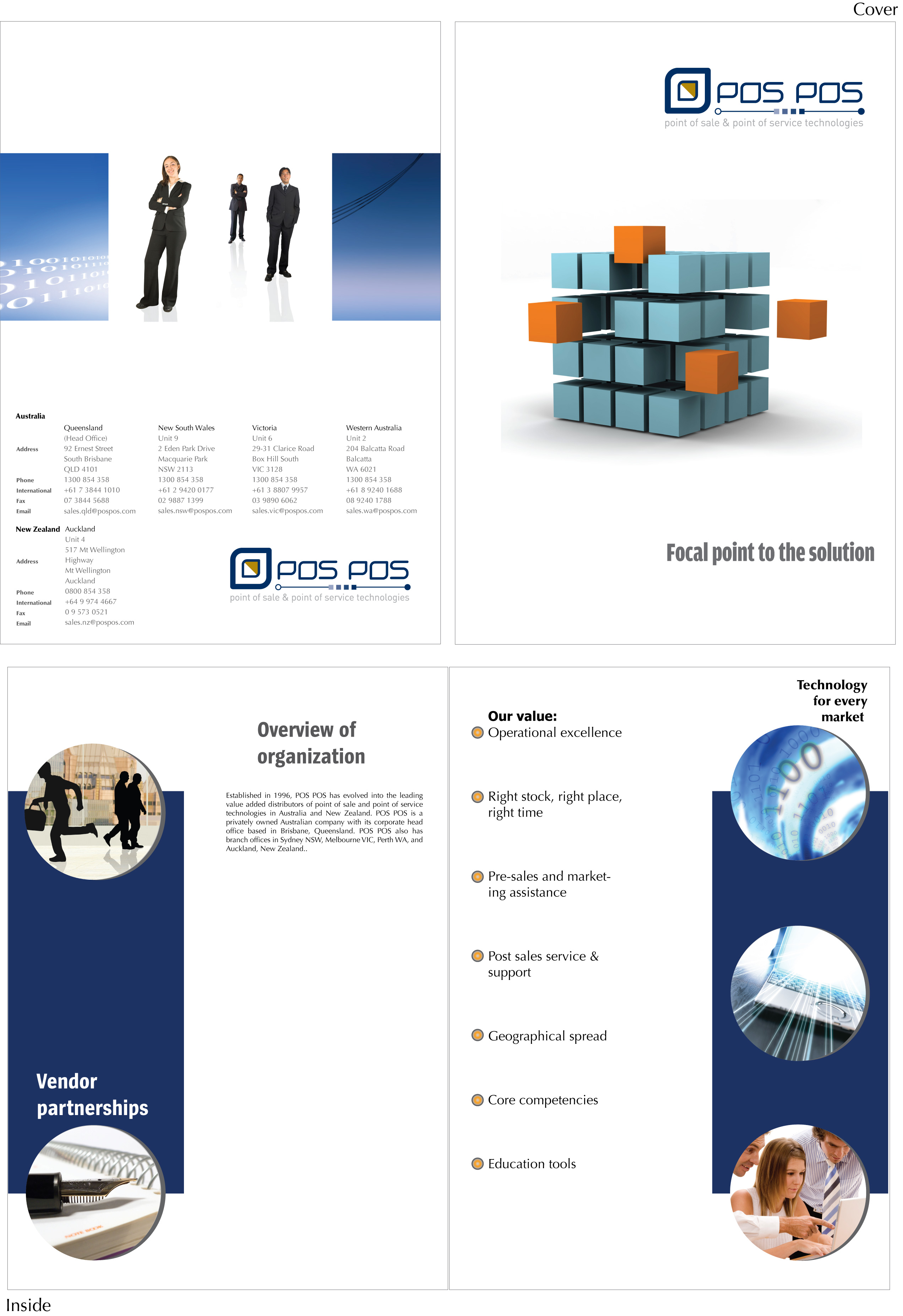Brochure Design by Artikrafts for POS POS | Design #53290