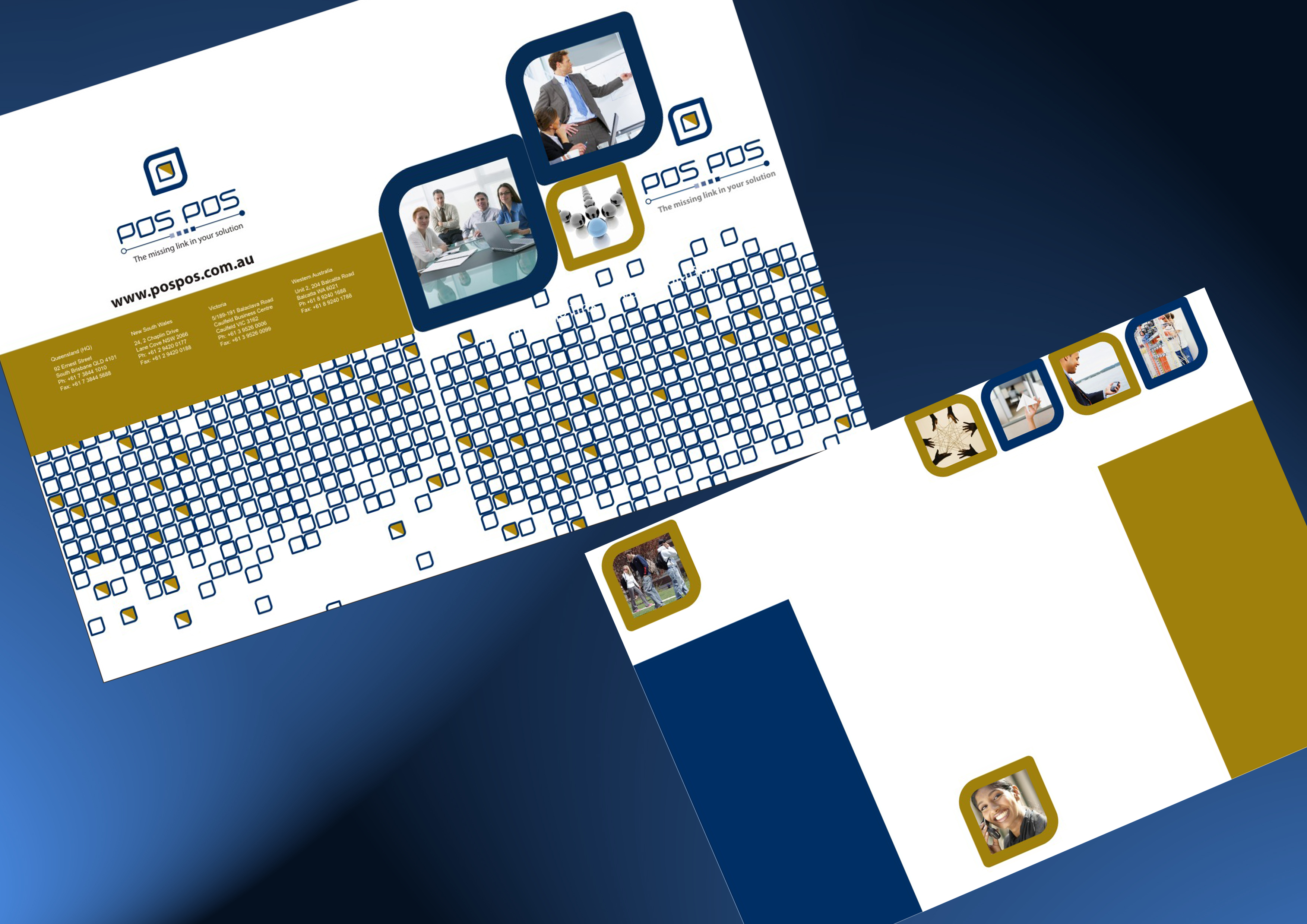 Brochure Design by achanta advertising for POS POS | Design #55139