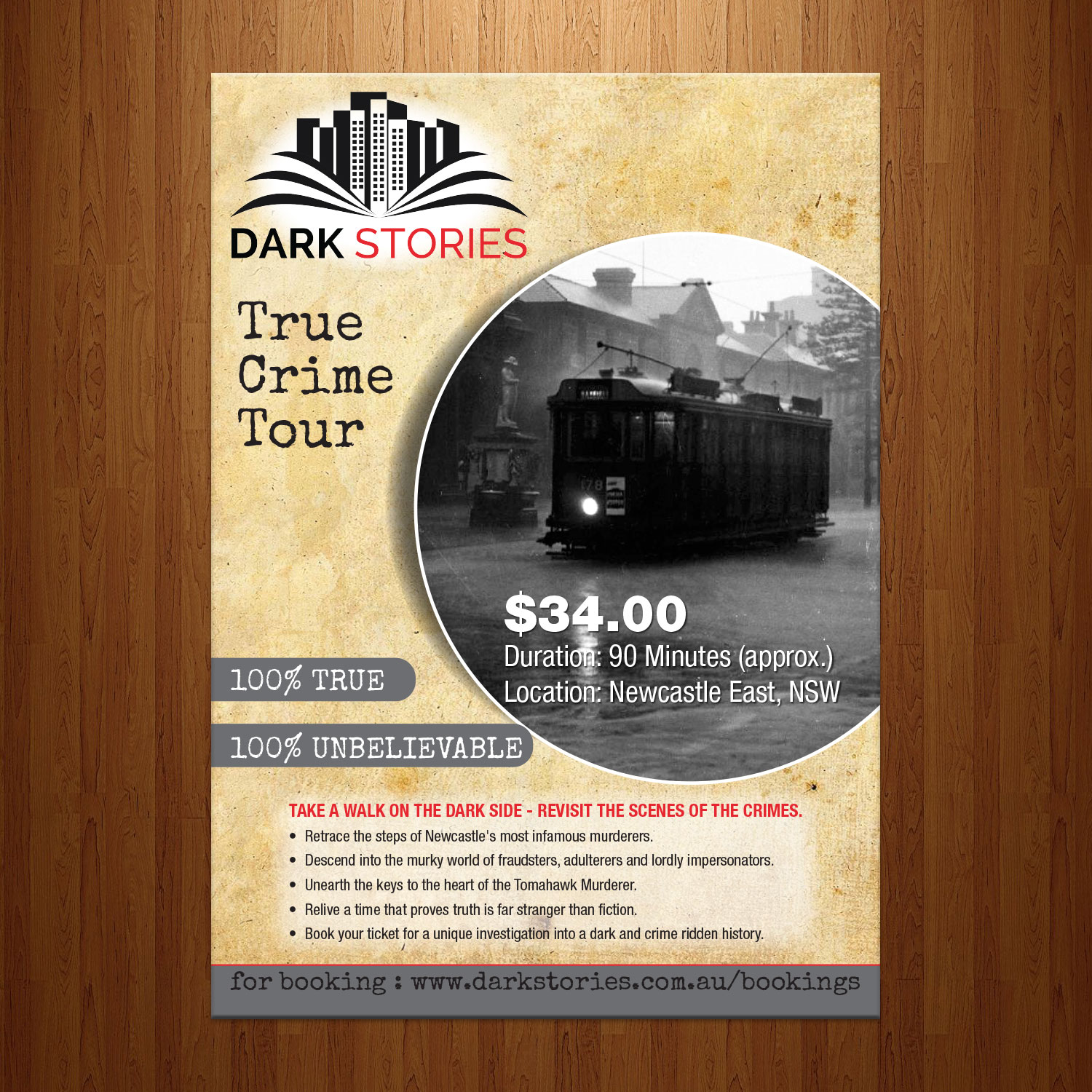 Poster Design by theblueart for Dark Stories Pty Ltd | Design #18438474