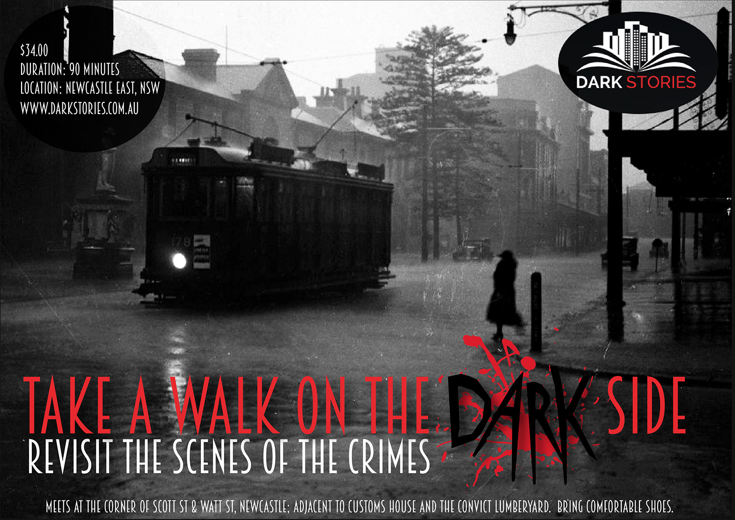 Diseño de Póster por EdenLlovio_2 para Dark Stories Pty Ltd | Diseño #18435616