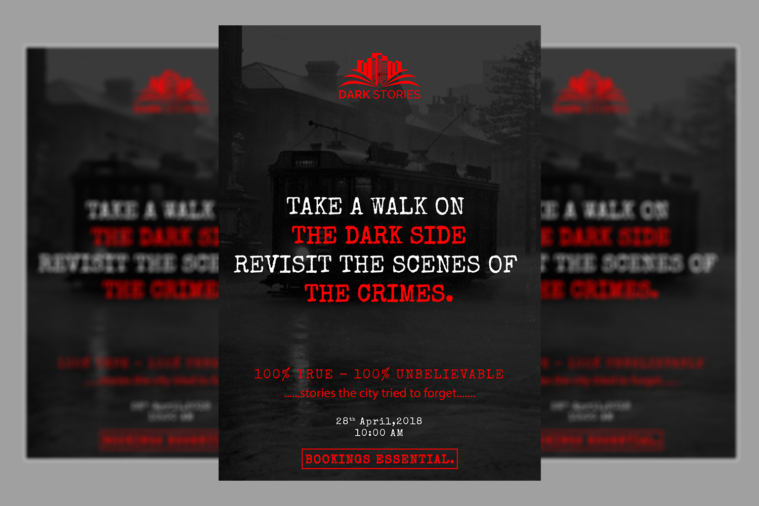 Design de Poster par Your_Design pour Dark Stories Pty Ltd | Design #18465432