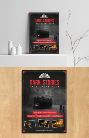 Poster Design by ecorokerz for Dark Stories Pty Ltd | Design: #18435967
