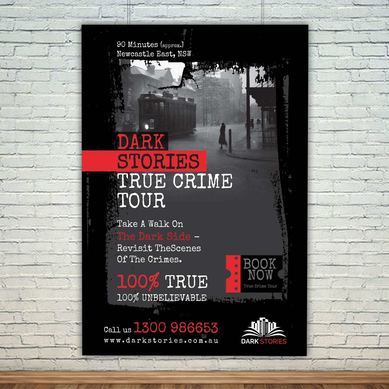 Diseño de Póster por Kreative Fingers para Dark Stories Pty Ltd | Diseño #18461366