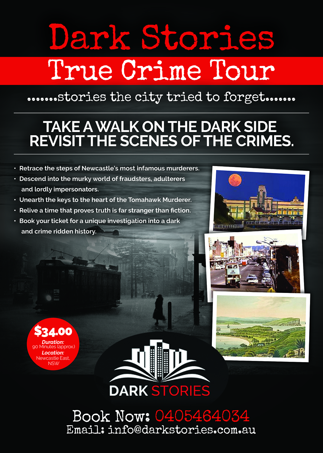 Poster Design by pramod.rawade05 for Dark Stories Pty Ltd | Design #18474089