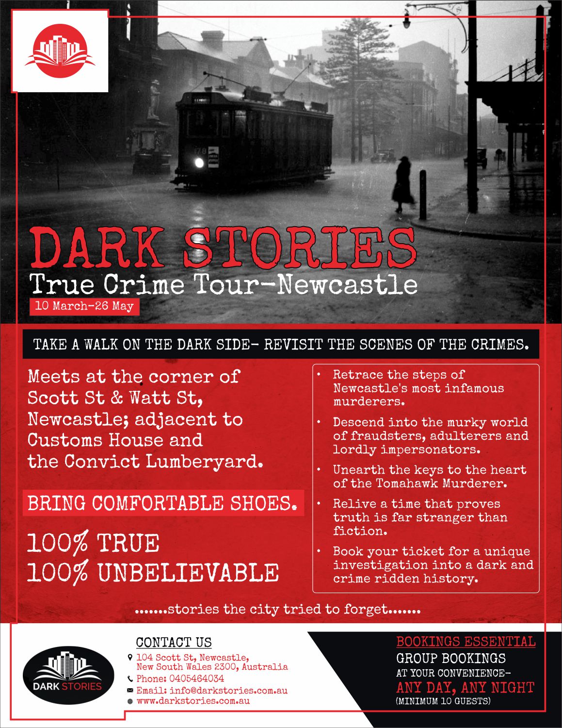 Poster Design by Fine Graphics House for Dark Stories Pty Ltd | Design #18442228