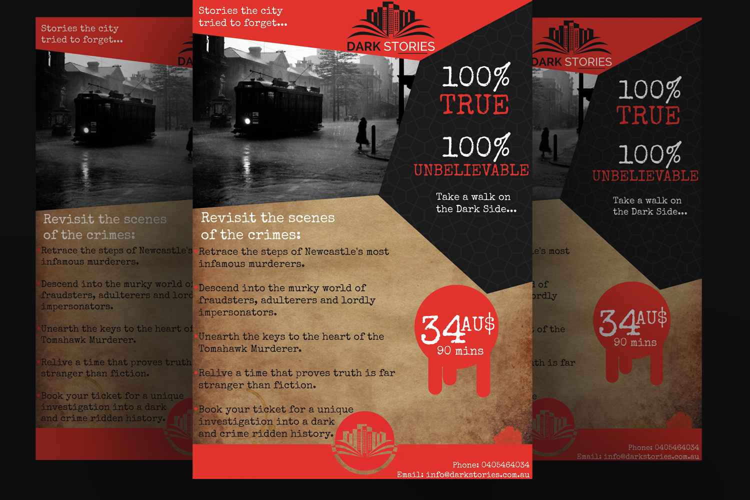 Poster Design by naimgg for Dark Stories Pty Ltd | Design #18441890