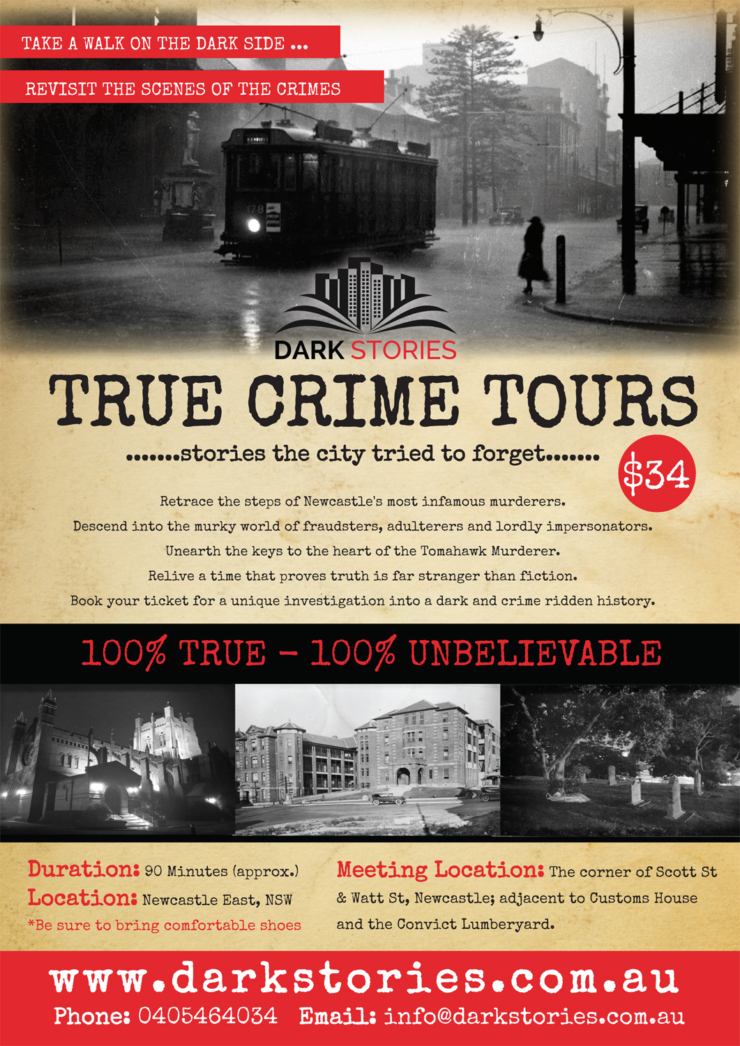Poster Design by TracyInspires for Dark Stories Pty Ltd | Design #18472333