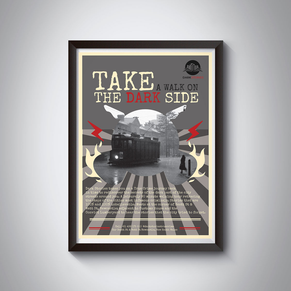 Diseño de Póster por aminhocain para Dark Stories Pty Ltd | Diseño #18440774