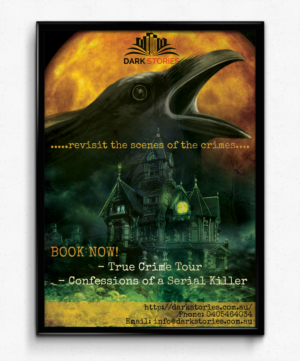 Poster Design by Mama Guska for Dark Stories Pty Ltd | Design: #18434026