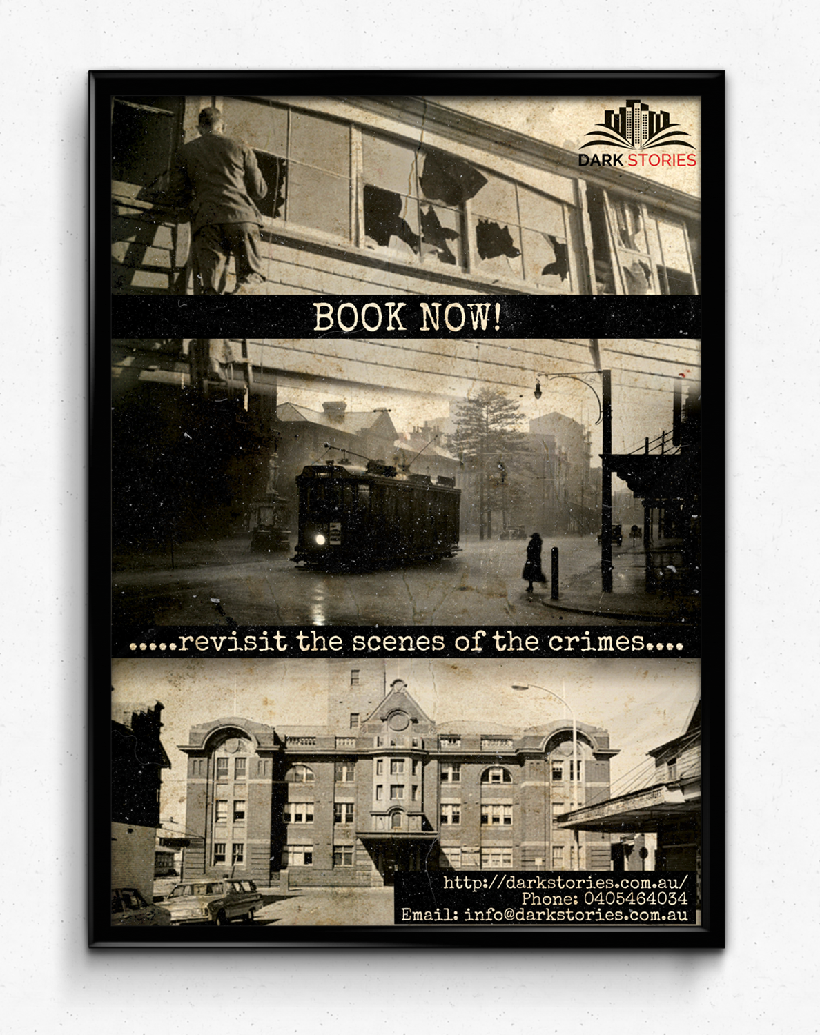 Poster Design by Mama Guska for Dark Stories Pty Ltd | Design #18434613