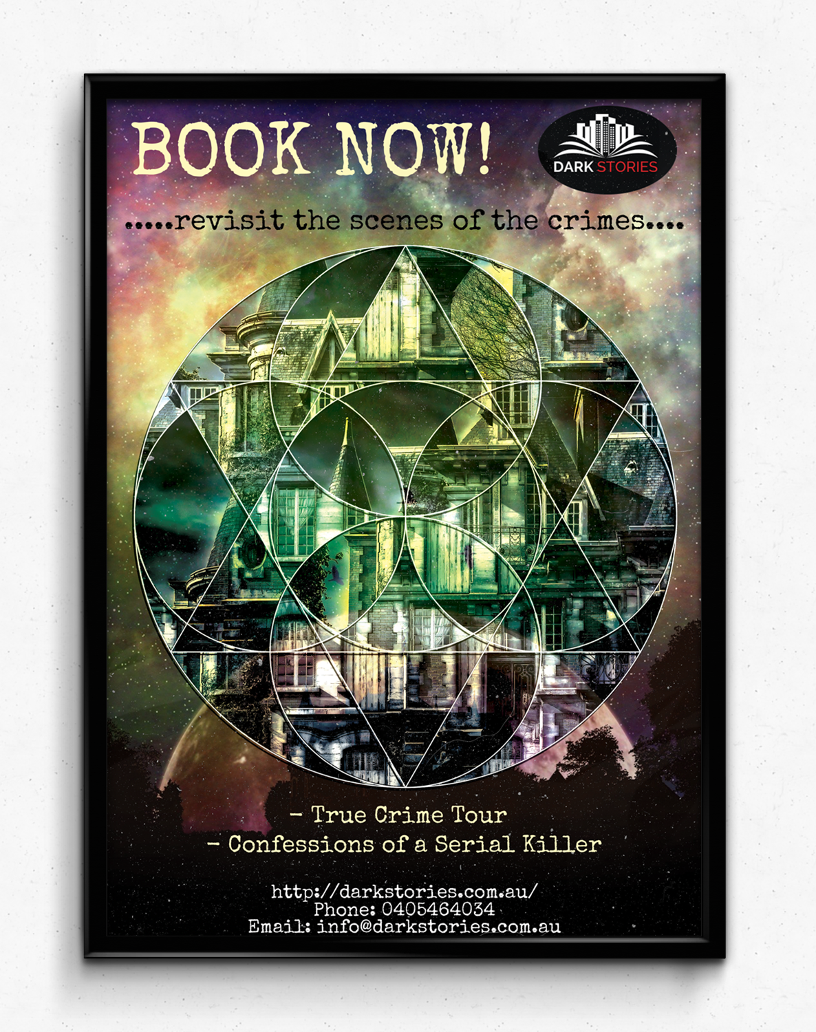 Poster Design by Mama Guska for Dark Stories Pty Ltd | Design #18435253