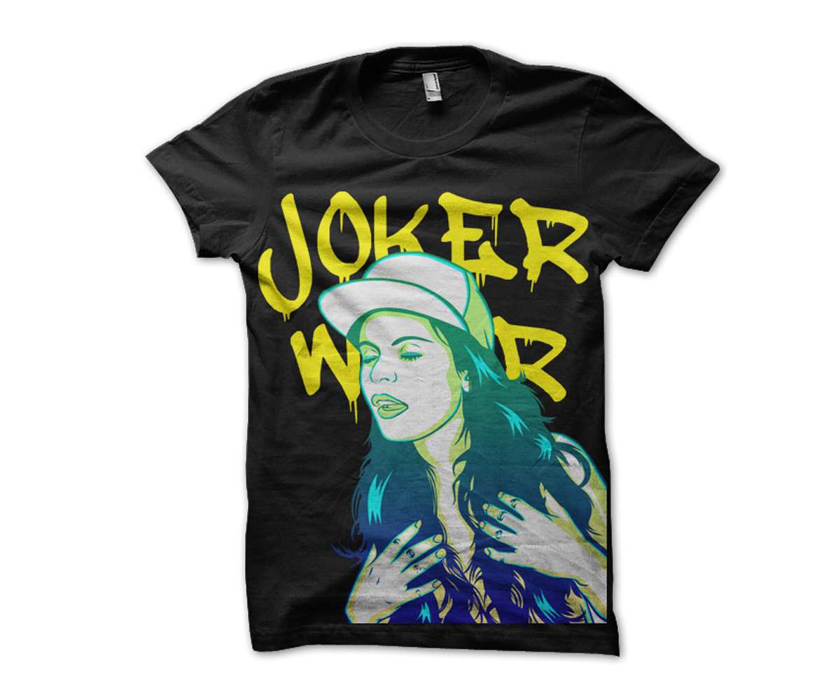 T-shirt Design by bryzilla for Joker Ware | Design #2814248