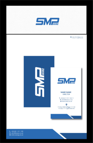 SMP Hire | Logo Design by zebronicgraphic
