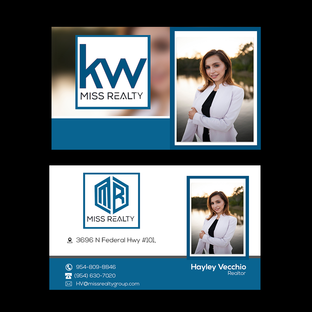 Design de Carte de Visite par SEBAA pour Miss Realty | Design #18438058