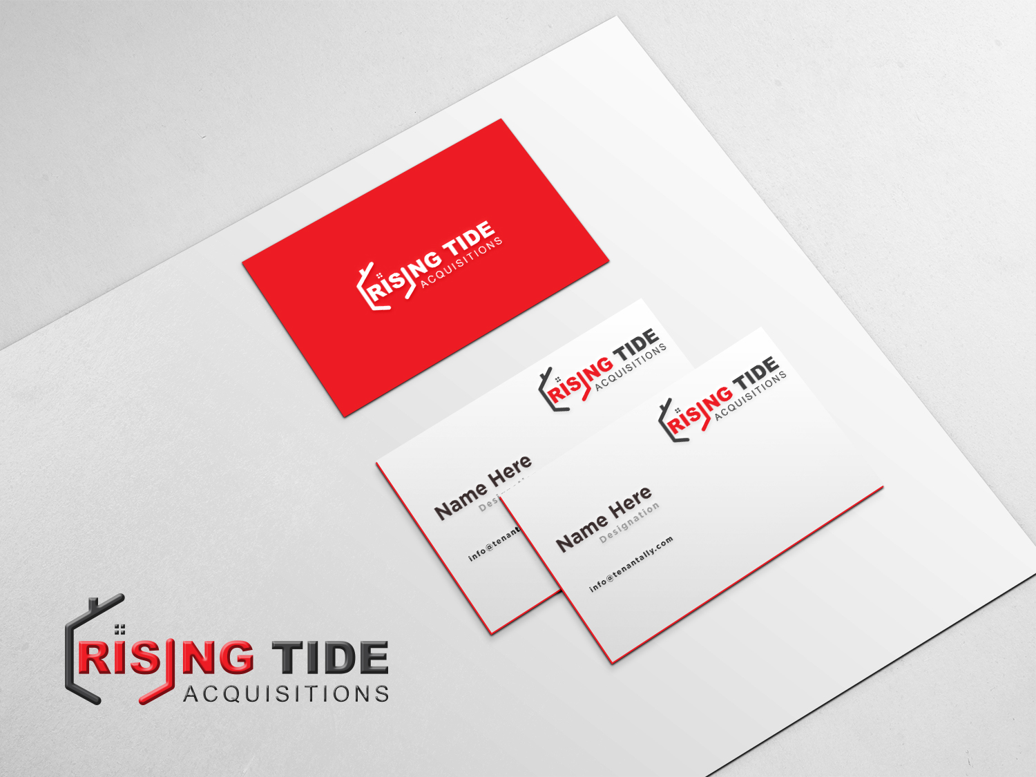 Logo Design by Deziners Zone for Rising Tide Acquisitions | Design #18438149
