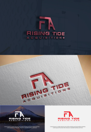 Logo Design by dr ghulam mustafa sahab for Rising Tide Acquisitions | Design: #18444550