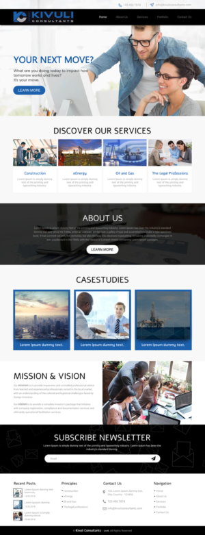 Diseño Web por rightway para este proyecto | Diseño: #18654270