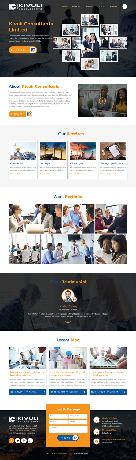 Diseño Web por rightway para este proyecto | Diseño #18654271