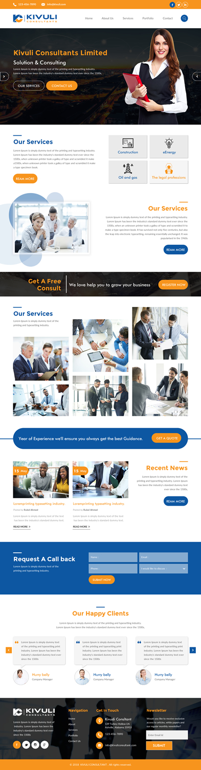 Diseño Web por rightway para este proyecto | Diseño #18654272