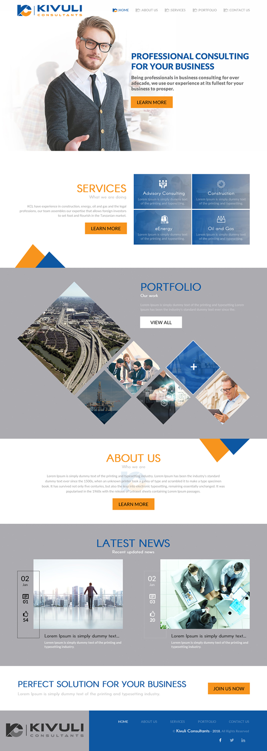 Diseño Web por rightway para este proyecto | Diseño #18654273