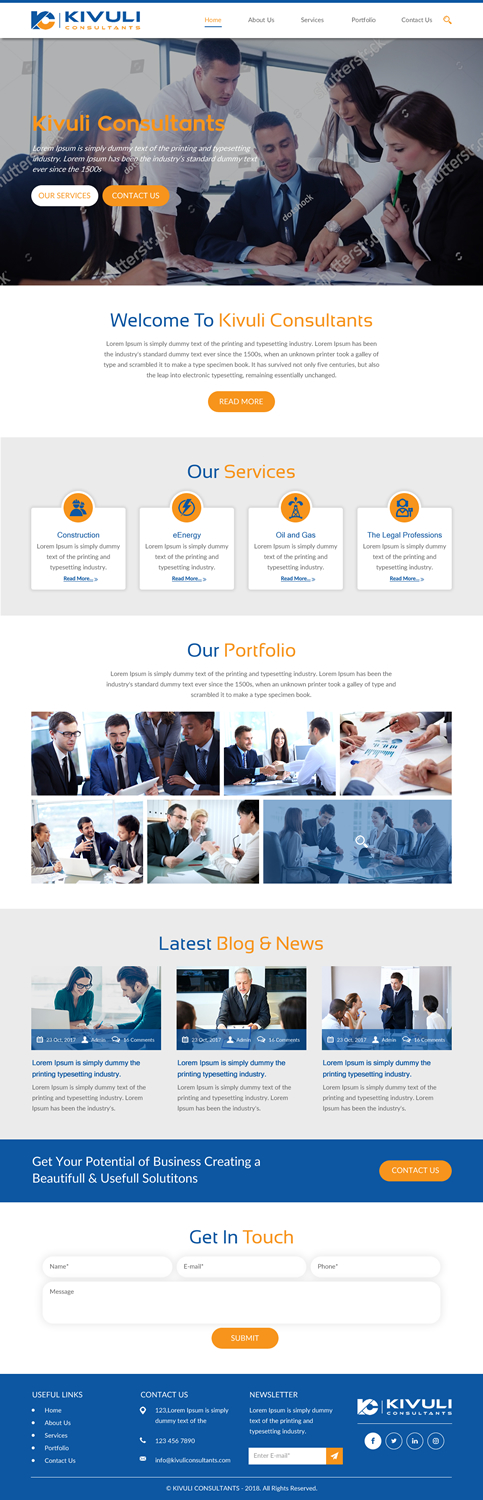 Diseño Web por rightway para este proyecto | Diseño #18654276