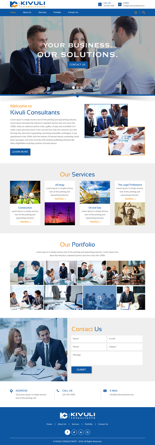 Diseño Web por rightway para este proyecto | Diseño #18654278