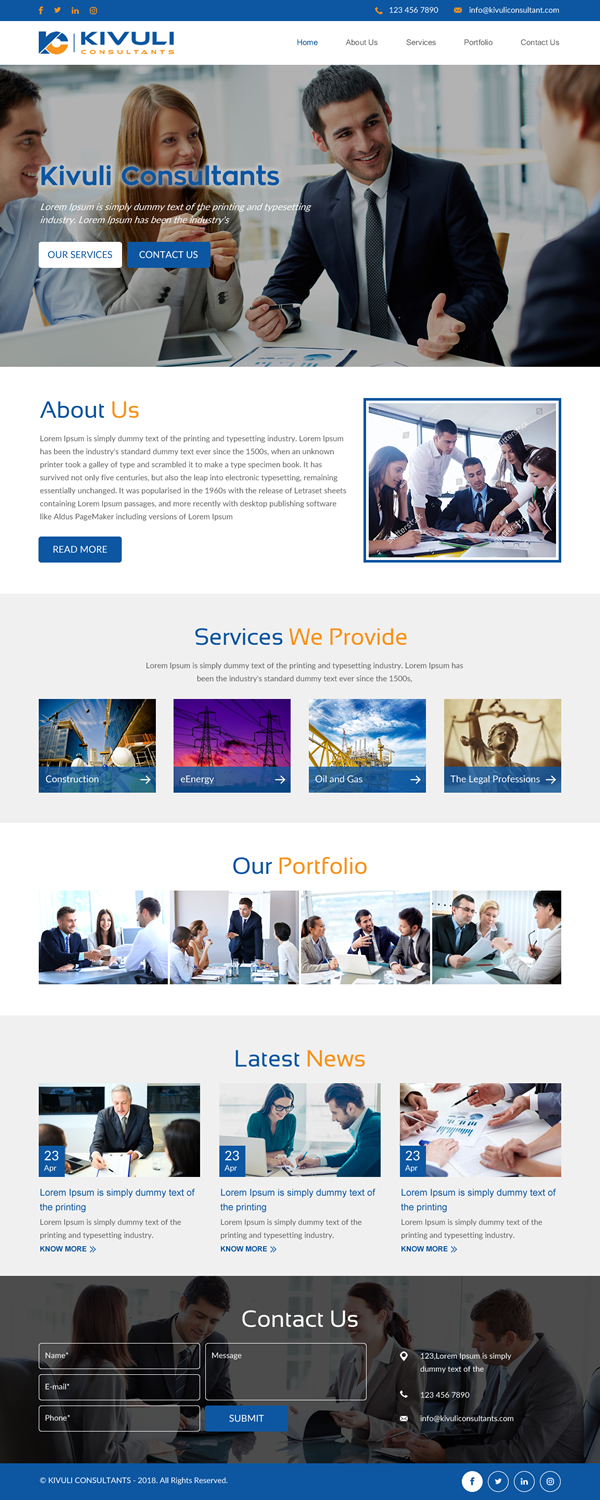 Diseño Web por rightway para este proyecto | Diseño #18654282